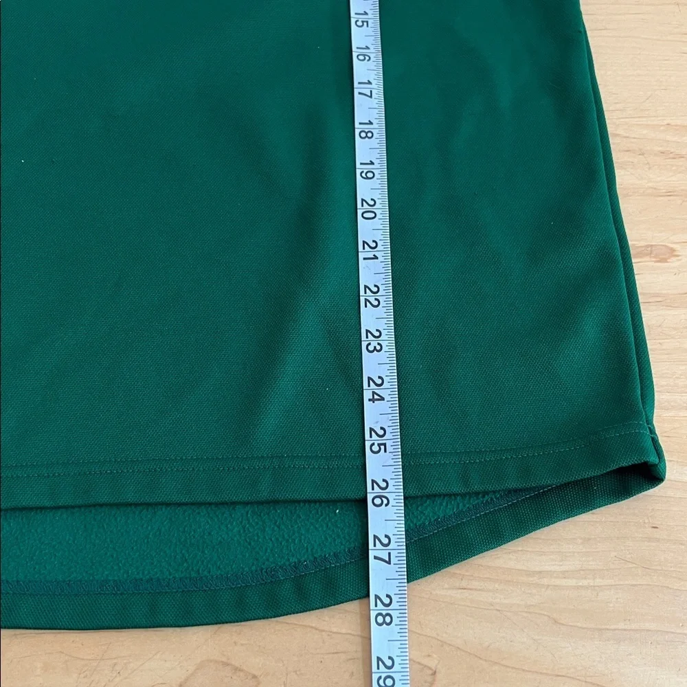 Adidas Forest Green Crewneck Pullover with Gray Trim